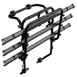 Padova 3 stal - bagażnik rowerowy na tylną klapę na 3 rowery (czarny)