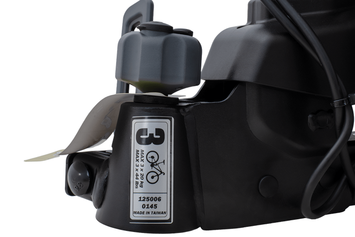 Inter Pack Spider 3 Lite - bagażnik rowerowy na hak na 3 rowery