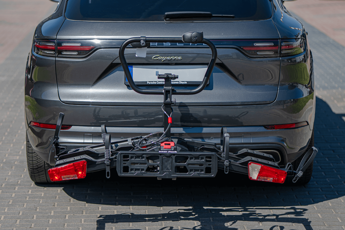 Inter Pack Spider 2E PRO - bagażnik rowerowy na hak na 2 rowery elektryczne