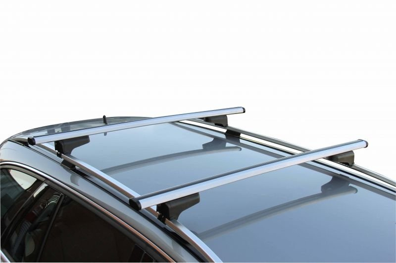 Bagażnik dachowy G3 CL 60.110 uniwersalny na relingi tradycyjne i zintegrowane aluminiowy