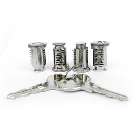 Zamki i klucze do Quiet XT/XM (4szt+2 klucze)