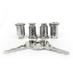 Zamki i klucze do Quiet XT/XM (4szt+2 klucze) 