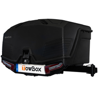 Towbox Camper Alpha czarny LED (long) - bagażnik box montowany na hak