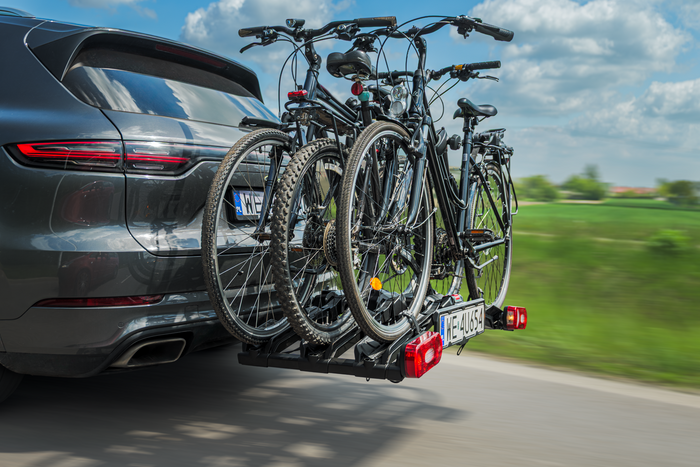 Inter Pack Spider 3 Lite - bagażnik rowerowy na hak na 3 rowery