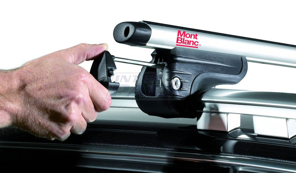 Bagażnik dachowy aluminiowy Mont Blanc AMC 5400-A43 na relingi tradycyjne