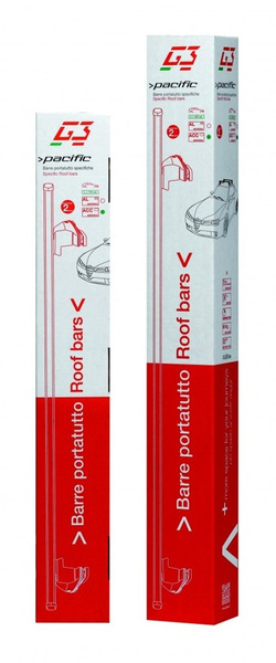 Bagażnik dachowy G3 Pacific 64.130-68.034 aluminiowy