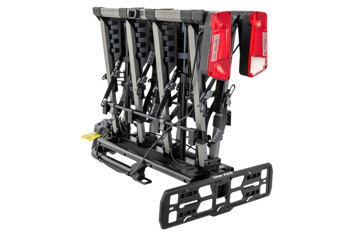 Inter Pack New Spider 4 - bagażnik rowerowy na hak na 4 rowery