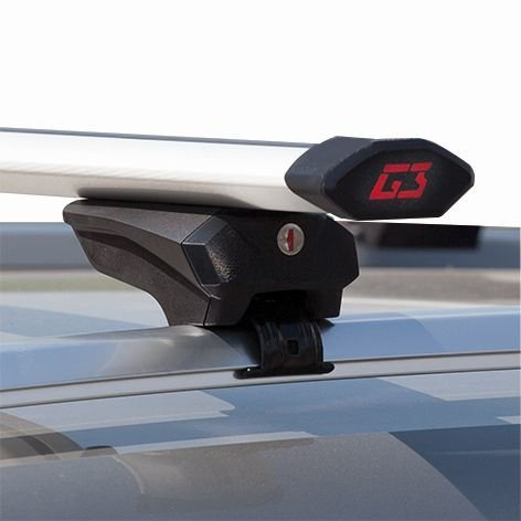 Bagażnik dachowy G3 Airflow 60.210 na relingi tradycyjne i zintegrowane aluminiowy