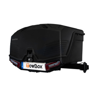 Towbox Camper Alpha czarny LED (short) - bagażnik box montowany na hak