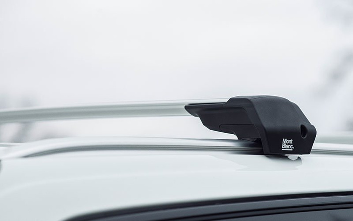Bagażnik dachowy Mont Blanc Xplore belki 6606 + stopy 7501