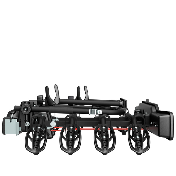 Peruzzo Parma 4 - bagażnik rowerowy na hak na 4 rowery (czarny)