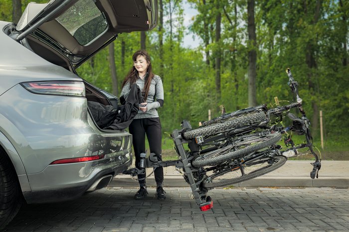 Inter Pack Spider 3 Lite - bagażnik rowerowy na hak na 3 rowery