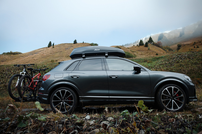 Box dachowy Atera Casar L czarny metalik