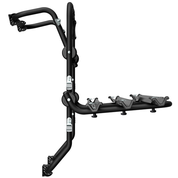 Padova 3 stal - bagażnik rowerowy na tylną klapę na 3 rowery (czarny)