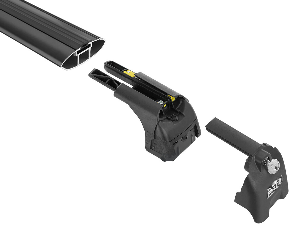 Bagażnik dachowy Inter Pack Quiet XM IR 86/86 black