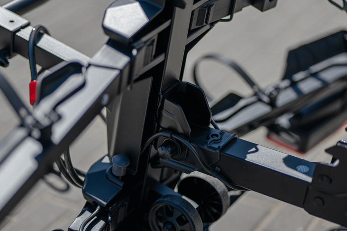 Inter Pack Spider 2E PRO - bagażnik rowerowy na hak na 2 rowery elektryczne