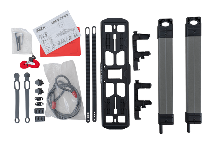 Inter Pack Spider 2E PRO - bagażnik rowerowy na hak na 2 rowery elektryczne