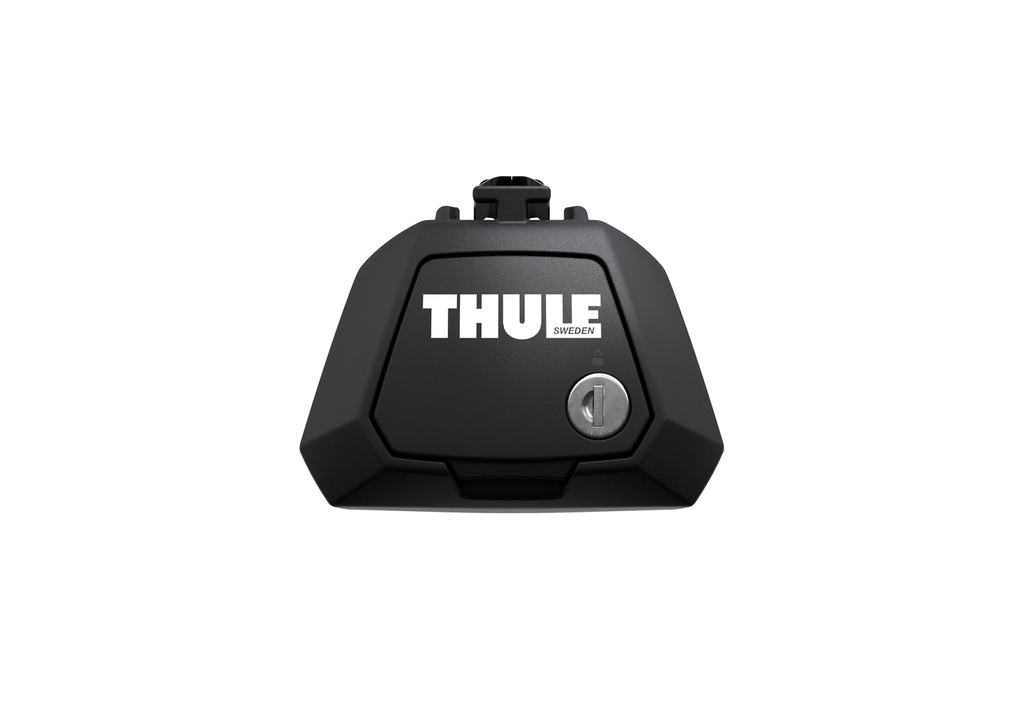 Bagażnik dachowy na relingi Thule Wingbar Evo Black 7111 + Thule Evo Raised Rail 7104