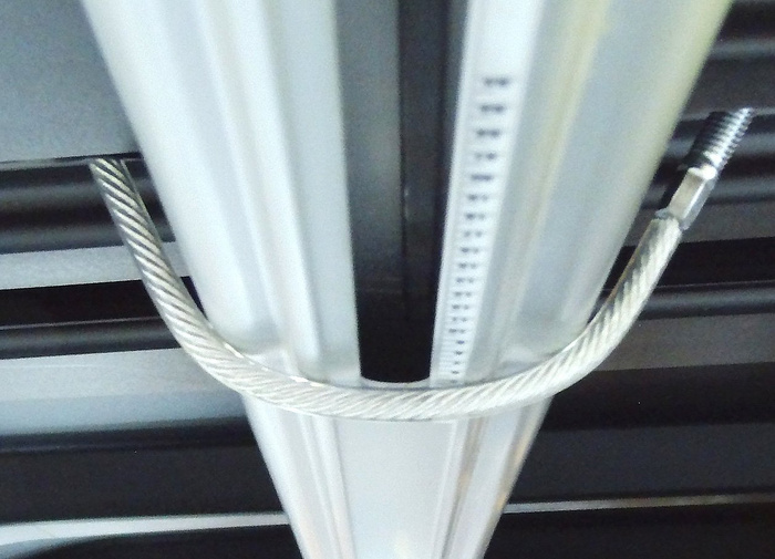 Cybanty uniwersalne Flexi Fit (komplet 4 szt) - mocowania do boxa dachowego