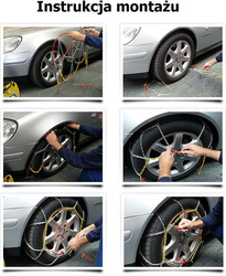 Łańcuchy śniegowe Inter Pack KNS 100 9mm