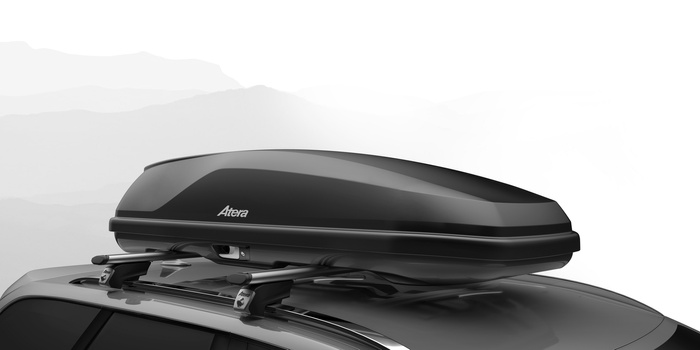 Box dachowy Atera Casar L czarny metalik