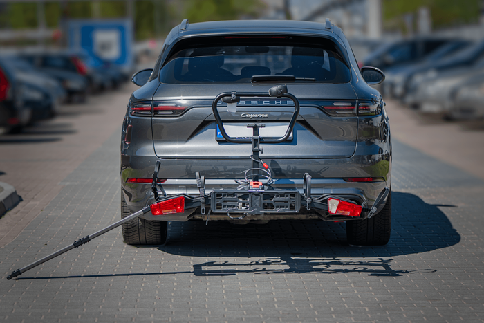 Inter Pack Spider 2E PRO - bagażnik rowerowy na hak na 2 rowery elektryczne