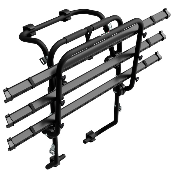 Padova 3 stal - bagażnik rowerowy na tylną klapę na 3 rowery (czarny)