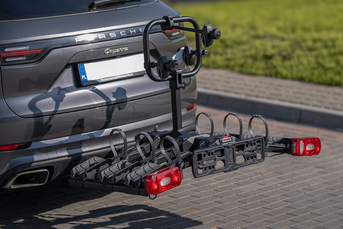 Inter Pack Spider 3 Lite - bagażnik rowerowy na hak na 3 rowery