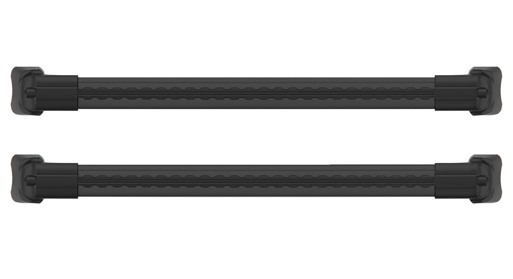Bagażnik dachowy Inter Pack Quiet XT IR 94/90 Black na relingi zintegrowane