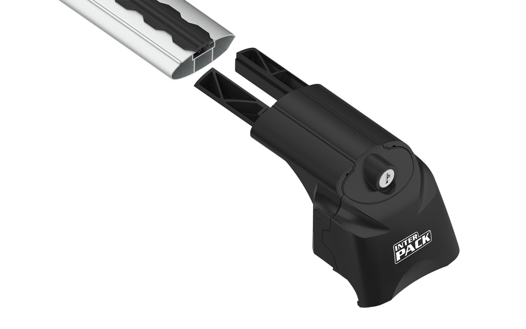 Bagażnik dachowy Inter Pack Quiet XT IR 94/90 na relingi zintegrowane