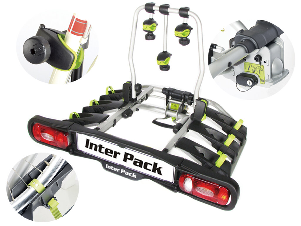 Inter Pack Viking 3 - bagażnik rowerowy na hak