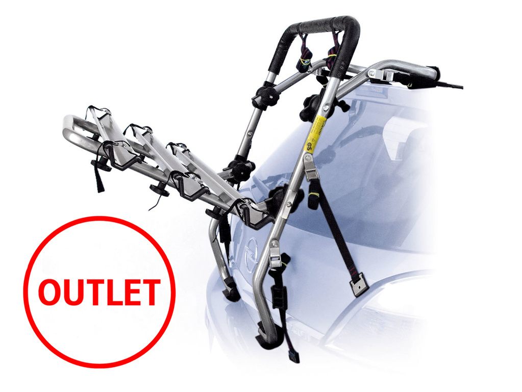 Padova 3 stal - bagażnik rowerowy na tylną klapę na 3 rowery OUTLET