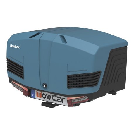 Towbox V3 niebieski (Marine) LED Edition - bagażnik box montowany na hak